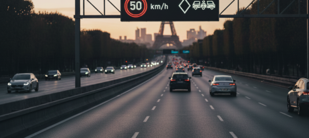 périphérique parisien limité à 50km/H