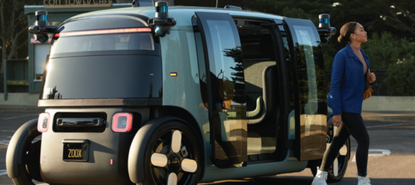 image d'une navette Zoox