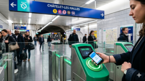 Validation smartphone métro Paris 2026 - Navigo Easy et appli IDF Mobilités