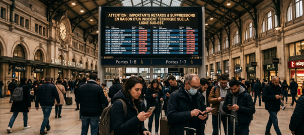 Fermeture Gare de Lyon Paris 30 avril 3 mai 2026 travaux aiguillage TGV RER D perturbés