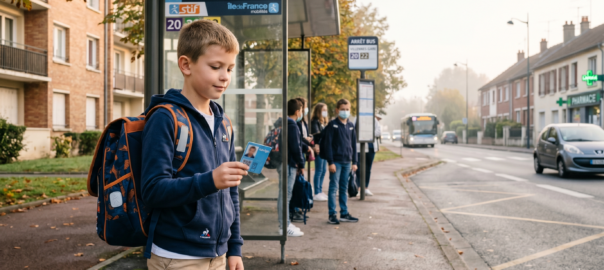 Transport scolaire Paris Île-de-France - forfait imagine R et carte Scol'R 2026-2027