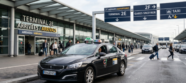 Taxi parisien ou RER pour se rendre à Roissy CDG