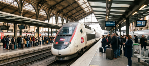 TGV-M nouveau TGV SNCF 2026 Avelia Horizon Paris Marseille 740 places WiFi