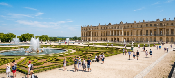 Comment aller château Versailles depuis Paris RER C train taxi VTC
