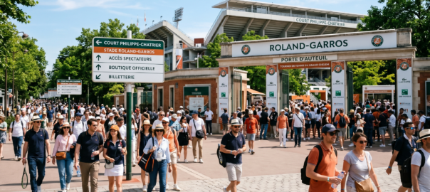 Roland-Garros 2026 transport taxi VTC moto-taxi métro ligne 9 comment s'y rendre