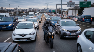 Circulation interfile moto Paris 2026 règles légales décret 2025 vitesse sanctions